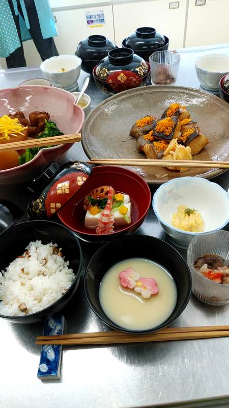 和食膳（別角度）