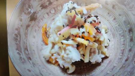 強肴　柿とりんご入り里芋きんとん